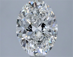 Foto Diamante Natural 0.90 quilates, Ovalado , Color G, claridad VVS2 y certificado GIA de