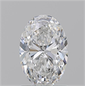Natural Diamond 1.21 Carats, Oval with  Cut, E Color, SI2 Clarity and Certified by GIA