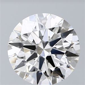 Picture of Lab Grown Diamond 4.53 Carats, Round with Ideal Cut, G Color, VS1 Clarity and Certified by IGI