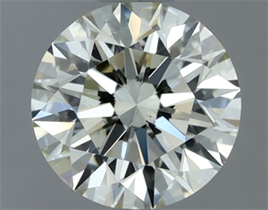 Picture of Natural Diamond 1.00 Carats, Round with Excellent Cut, L Color, VS1 Clarity and Certified by IGI