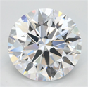 Del inventario de diamantes de laboratorio, 2.60 quilates, Redondo , Color D, claridad IF y certificado IGI