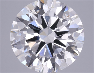 Picture of Lab Grown Diamond 4.68 Carats, Round with Ideal Cut, G Color, VS1 Clarity and Certified by IGI