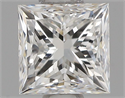 Diamante Natural 0.58 quilates, Princesa , Color F, claridad VVS2 y certificado IGI