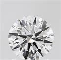 Lab Grown Diamond 0.92 Carats, Round with Ideal Cut, F Color, VS1 Clarity and Certified by IGI