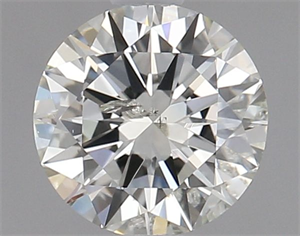 Picture of Natural Diamond 1.01 Carats, Round with Very Good Cut, I Color, SI2 Clarity and Certified by IGI