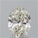Diamante Natural 2.23 quilates, Ovalado , Color J, claridad SI1 y certificado GIA