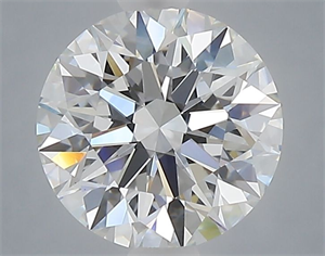 Picture of Lab Grown Diamond 1.58 Carats, Round with Excellent Cut, D Color, VS1 Clarity and Certified by IGI