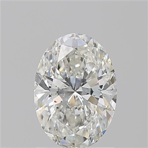 Picture of Natural Diamond 1.20 Carats, Oval with  Cut, H Color, SI1 Clarity and Certified by GIA