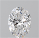 Natural Diamond 1.21 Carats, Oval with  Cut, E Color, VS2 Clarity and Certified by GIA