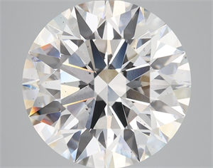 Picture of Lab Grown Diamond 6.56 Carats, Round with Ideal Cut, G Color, VS2 Clarity and Certified by IGI