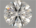 Natural Diamond 0.86 Carats, Round with Excellent Cut, J Color, SI1 Clarity and Certified by GIA