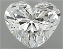 Diamante Natural 0.42 quilates, Corazón , Color G, claridad VS2 y certificado GIA