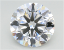 Lab Grown Diamond 7.03 Carats, Round with Ideal Cut, E Color, VVS2 Clarity and Certified by IGI