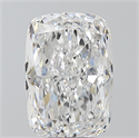 Natural Diamond 3.50 Carats, Cushion with  Cut, E Color, SI1 Clarity and Certified by GIA