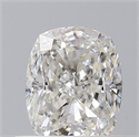 Natural Diamond 0.70 Carats, Cushion with  Cut, G Color, VVS1 Clarity and Certified by GIA