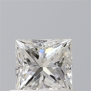 Foto Diamante Natural 0.50 quilates, Princesa , Color H, claridad VS2 y certificado GIA de