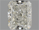 Natural Diamond 1.22 Carats, Radiant with  Cut, I Color, SI2 Clarity and Certified by HRD