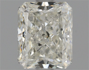 Picture of Natural Diamond 1.22 Carats, Radiant with  Cut, I Color, SI2 Clarity and Certified by HRD