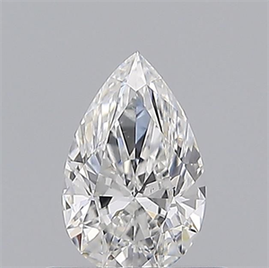 Picture of Natural Diamond 0.50 Carats, Pear with  Cut, F Color, SI1 Clarity and Certified by GIA
