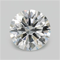 Lab Grown Diamond 8.62 Carats, Round with Ideal Cut, F Color, VS2 Clarity and Certified by IGI