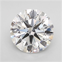 Lab Grown Diamond 1.50 Carats, Round with Ideal Cut, D Color, VS1 Clarity and Certified by IGI
