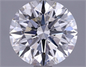 Lab Grown Diamond 1.43 Carats, Round with Ideal Cut, F Color, SI1 Clarity and Certified by IGI