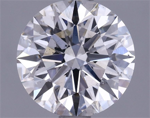 Picture of Lab Grown Diamond 1.43 Carats, Round with Ideal Cut, F Color, SI1 Clarity and Certified by IGI