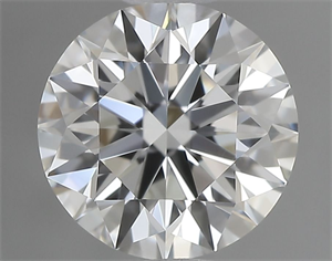 Picture of Natural Diamond 0.70 Carats, Round with Excellent Cut, G Color, VVS2 Clarity and Certified by GIA
