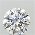 Del inventario de diamantes de laboratorio, 2.60 quilates, Redondo , Color E, claridad VVS2 y certificado IGI