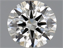 Diamante Natural 0.57 quilates, Redondo , Color H, claridad VVS2 y certificado IGI