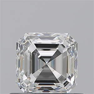Picture of Natural Diamond 0.70 Carats, Asscher with  Cut, I Color, VVS1 Clarity and Certified by GIA