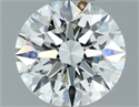 Natural Diamond 0.80 Carats, Round with Excellent Cut, G Color, VVS2 Clarity and Certified by IGI