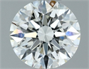 Natural Diamond 0.80 Carats, Round with Excellent Cut, G Color, VVS2 Clarity and Certified by IGI