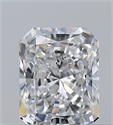 Diamante Natural 0.34 quilates, Radiante , Color E, claridad VVS1 y certificado GIA