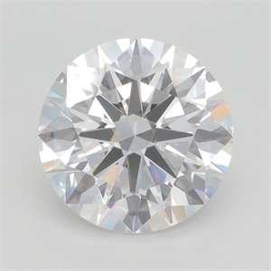 Picture of Lab Grown Diamond 6.62 Carats, Round with Ideal Cut, G Color, IF Clarity and Certified by IGI
