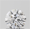 Lab Grown Diamond 0.81 Carats, Round with Ideal Cut, D Color, VS1 Clarity and Certified by IGI