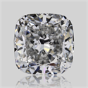 Diamante Natural 0.64 quilates, Del cojín , Color F, claridad VS1 y certificado GIA