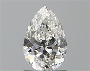 Picture of Natural Diamond 0.90 Carats, Pear with  Cut, G Color, SI1 Clarity and Certified by GIA