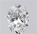 Natural Diamond 0.70 Carats, Oval with  Cut, G Color, VVS1 Clarity and Certified by GIA
