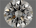 Diamante Natural 0.70 quilates, Redondo , Color H, claridad VVS2 y certificado IGI