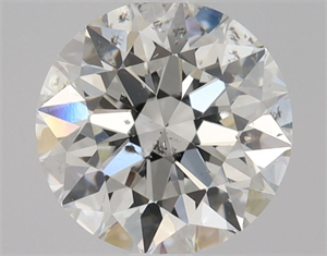 Picture of Natural Diamond 1.00 Carats, Round with Excellent Cut, H Color, SI2 Clarity and Certified by GIA