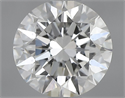 Natural Diamond 0.71 Carats, Round with Excellent Cut, H Color, VS2 Clarity and Certified by GIA