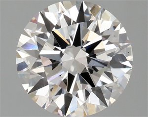Picture of Lab Grown Diamond 2.10 Carats, Round with Excellent Cut, E Color, VS2 Clarity and Certified by GIA
