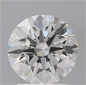 Del inventario de diamantes de laboratorio, 2.09 quilates, Redondo , Color E, claridad VVS2 y certificado IGI