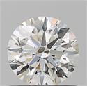 Natural Diamond 0.82 Carats, Round with Excellent Cut, K Color, IF Clarity and Certified by GIA