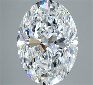 Foto Diamante Natural 2.50 quilates, Ovalado , Color E, claridad VS2 y certificado GIA de