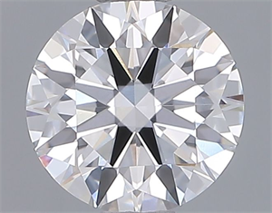 Picture of Lab Grown Diamond 0.98 Carats, Round with Ideal Cut, D Color, VVS2 Clarity and Certified by IGI