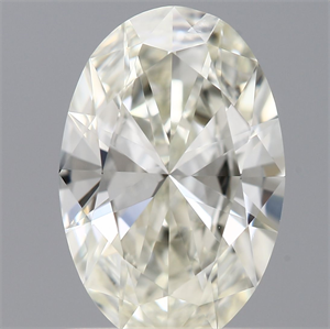 Picture of Natural Diamond 0.70 Carats, Oval with  Cut, K Color, SI1 Clarity and Certified by GIA