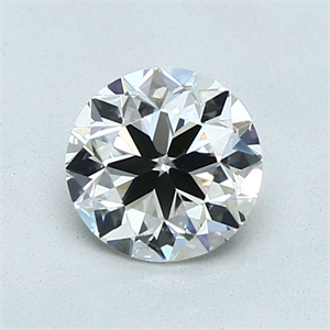 Picture of Natural Diamond 0.90 Carats, Round with Very Good Cut, H Color, VS2 Clarity and Certified by GIA