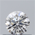 Diamante Natural 0.40 quilates, Redondo , Color F, claridad VVS2 y certificado GIA